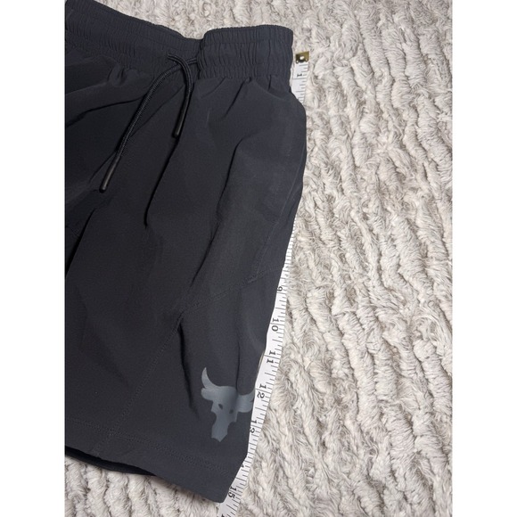 Under Armour Project The Rock Kids Youth Size XS-Extra Small Black Shorts - Picture 7 of 7